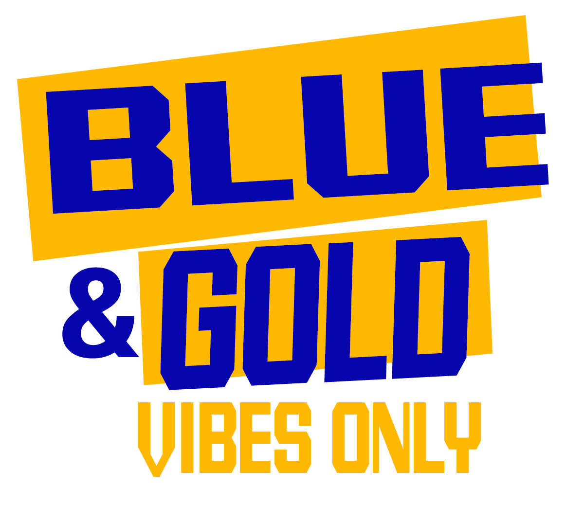 Blue-and-gold-vibes-only